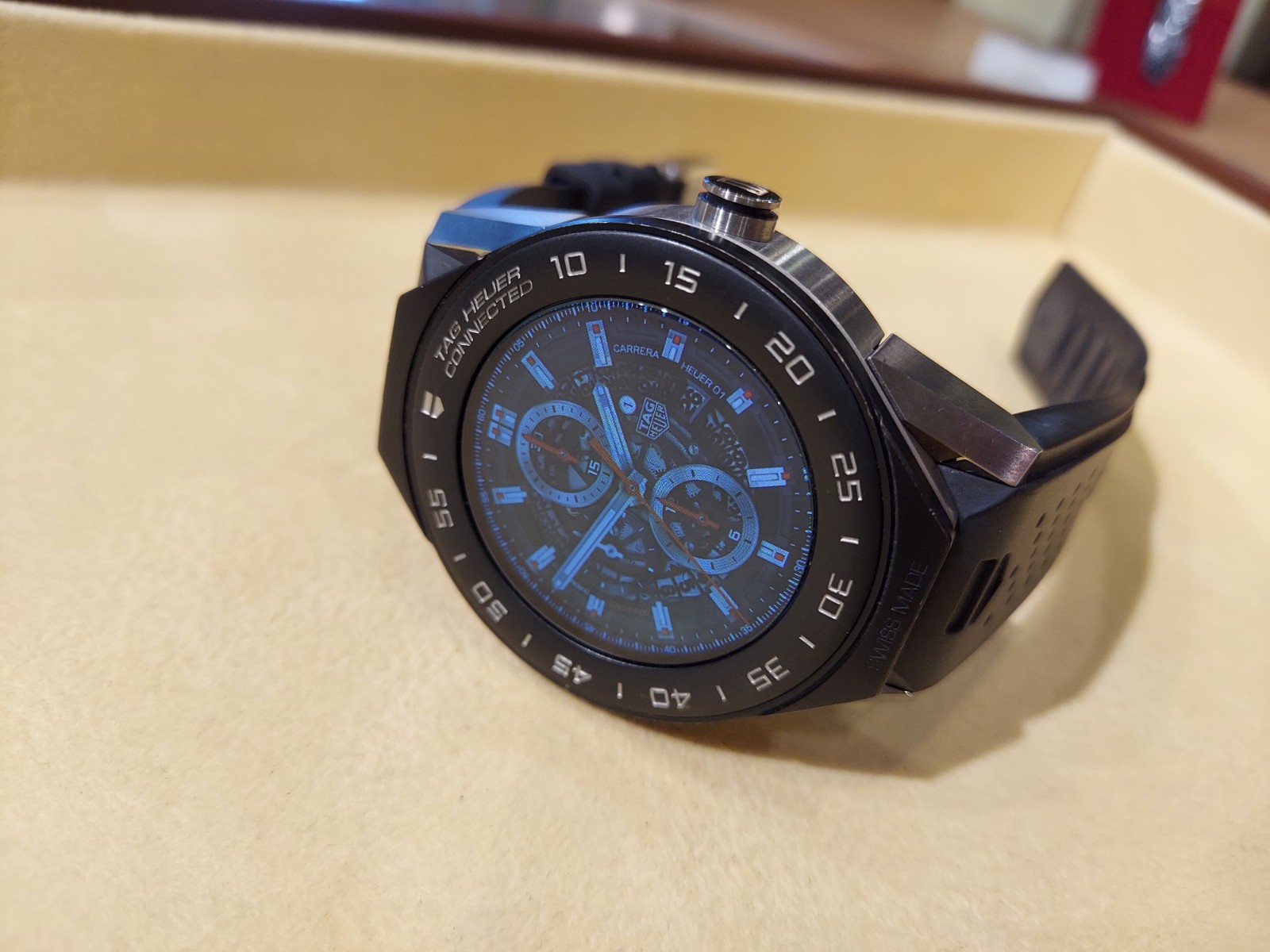 □美品□TAG HEUER タグホイヤー コネクテッド モジュラー45 - 腕時計 