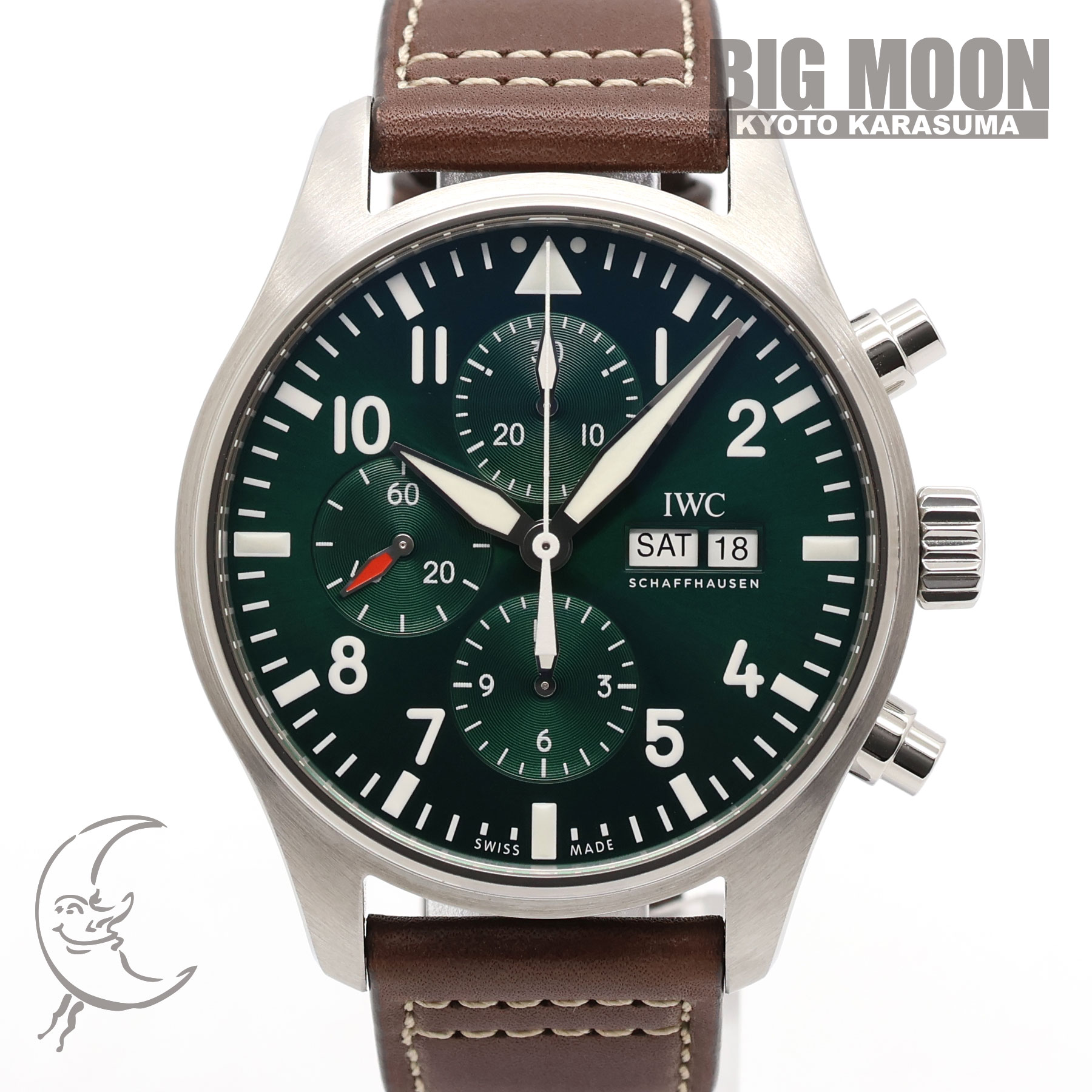 IWC パイロット・ウォッチ　クロノグラフ レーシング・グリーン