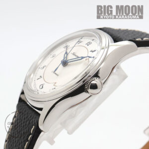 クロノトウキョウ　34mm カリグラ シルバーホワイト